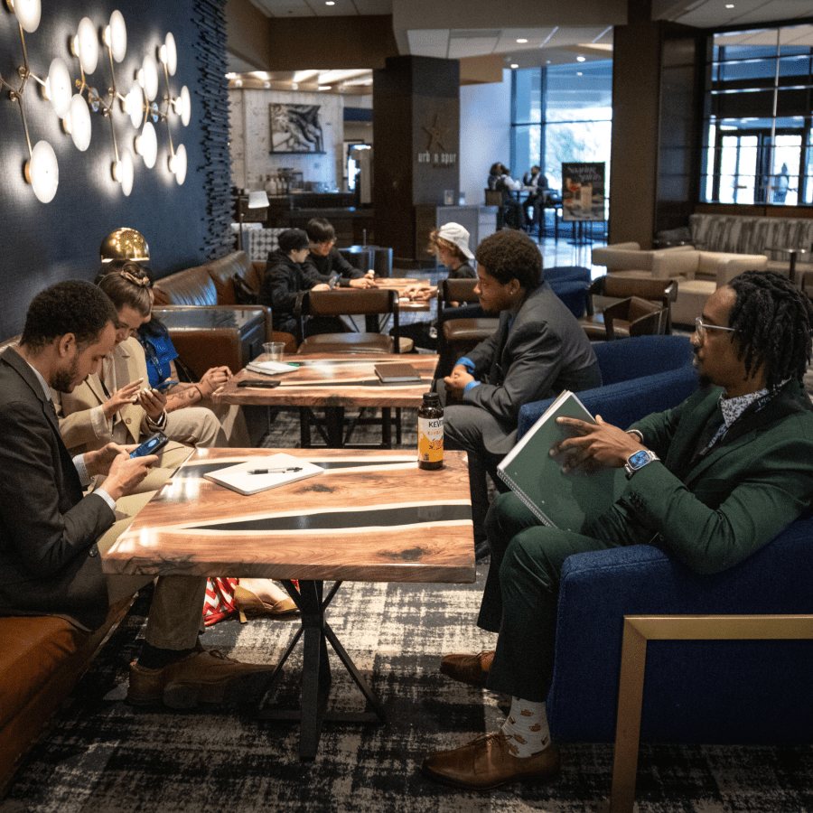 One-on-one mentorship over coffee